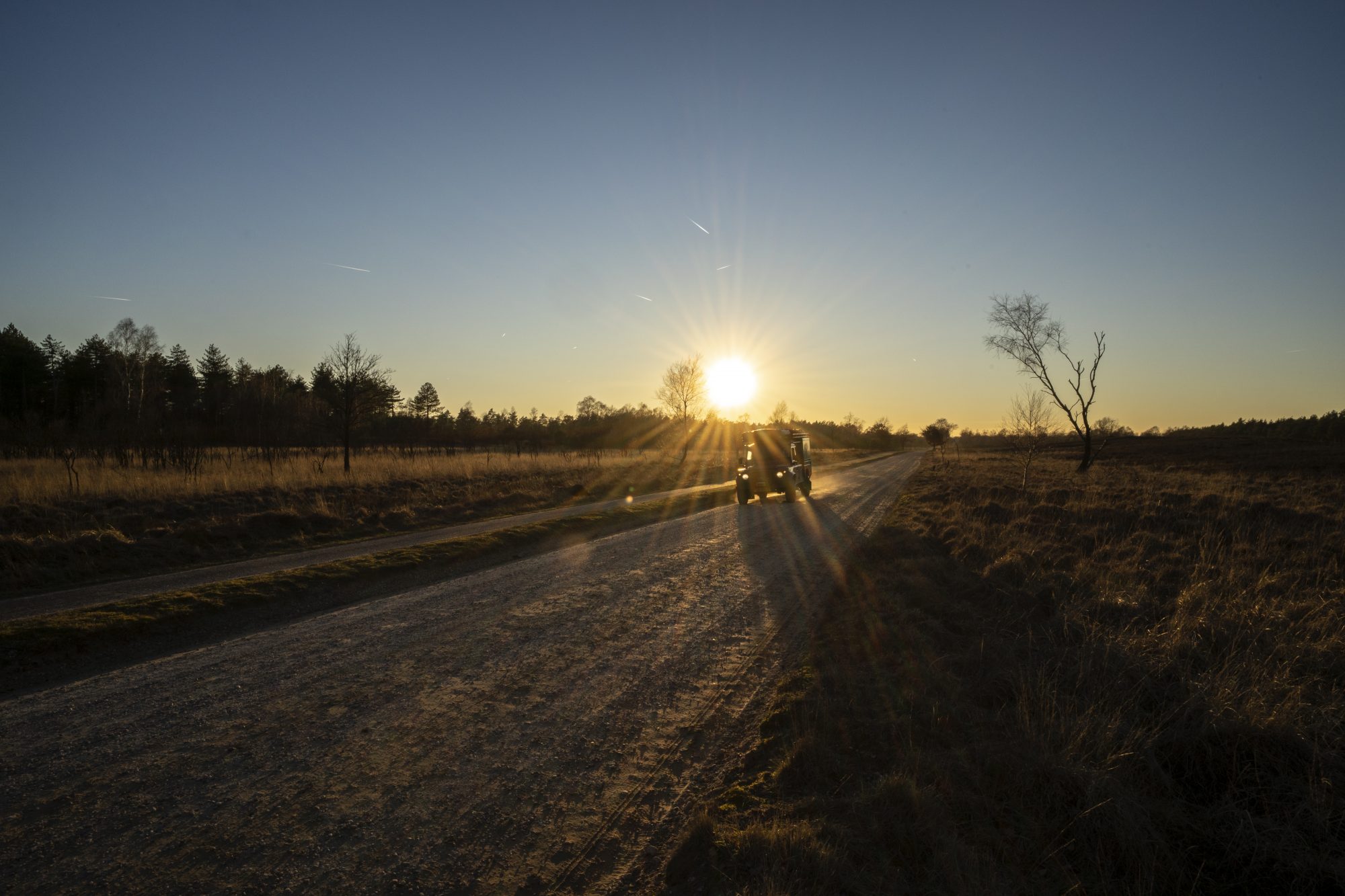 VeluweWintersafari_JeepSunset
